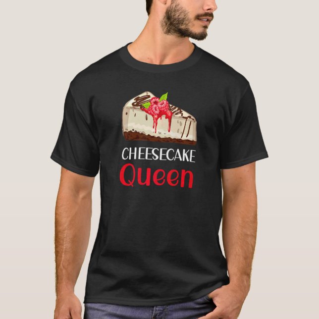 T-shirt Plaisanteries sur le petit pain au fromage Queen C (Devant)