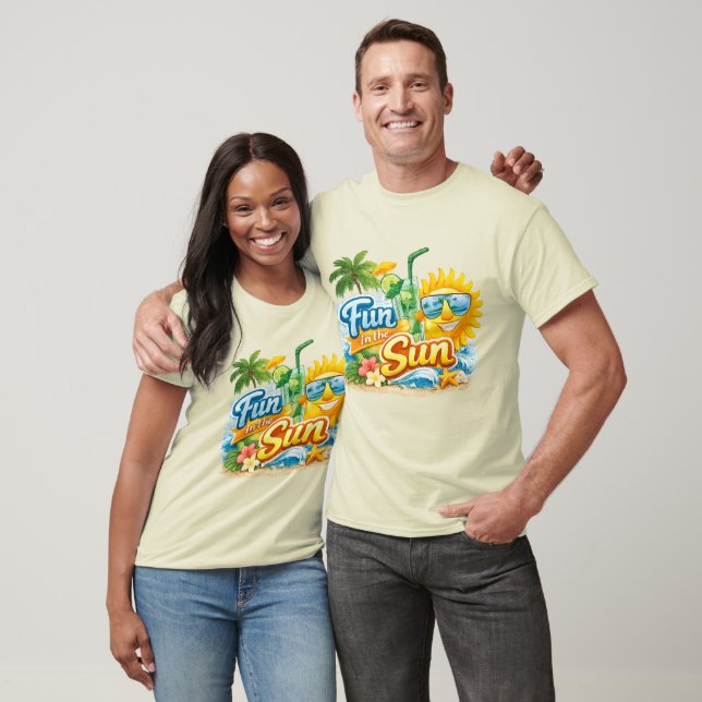 T-SHIRT PLAISIR AU SOLEIL (Unisexe)