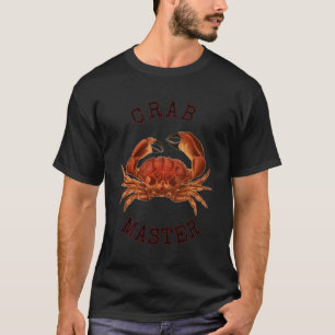 T-shirt Plaisir Crabe Master I Love Crabbing Pêche Fruits 