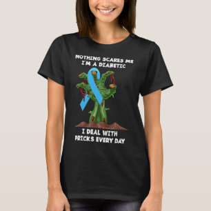T-shirt Plaisir T1D Diabète Type 1 Sensibilisation au diab