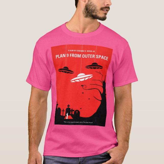 T-shirt Plan 9 De L'Espace (Devant)