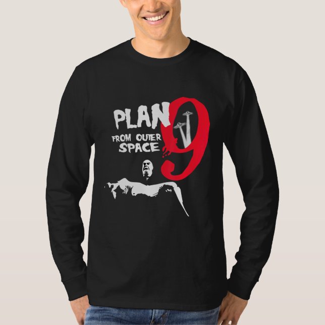 T-shirt Plan 9 De L'Inspecteur De L'Espace Extérieur Homma (Devant)