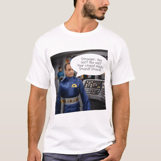 T-shirt Plan 9 : Stupide Stupide (Devant)