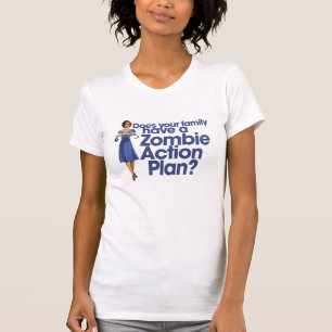 T-shirt Plan d'action Zombie