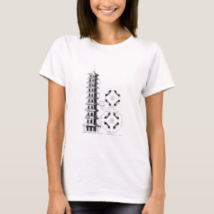 T-shirt Plan de la pagoda chez Kew, de 'Anglo-Chi de
