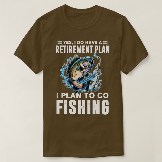 T-shirt Plan de pêche 3 (Design devant)