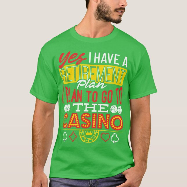 T-shirt Plan de retraite Casino boy (Devant)