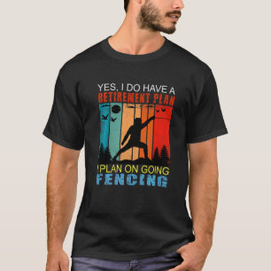 T-shirt Plan de retraite de slogan de coucher de soleil ré