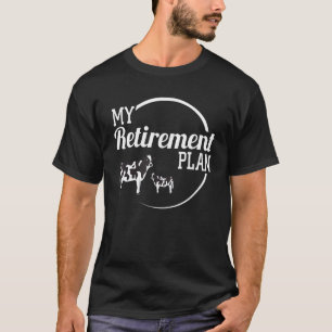 T-shirt Plan de retraite Élevage de vaches Cowle