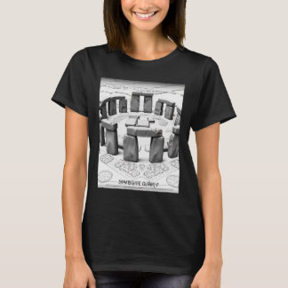 T-shirt Plan de Stonehenge Sites mégalithiques antiques