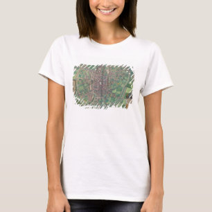T-shirt Plan de ville de Bruxelles, de 'Terra de Civitates