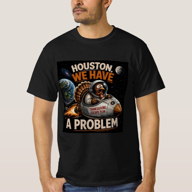 T-shirt Plan d'évasion de Thanksgiving (Devant)