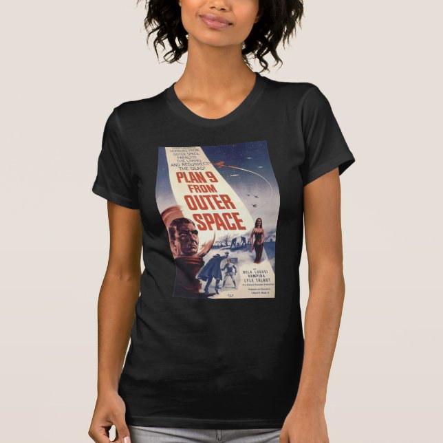 T-shirt Plan neuf d'espace extra-atmosphérique " (Devant)