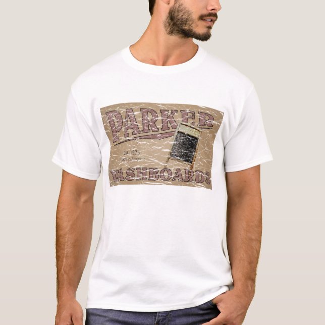 T-shirt Planche à laver de Parker - affligée (Devant)