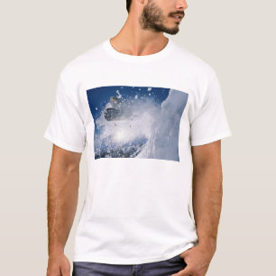 T-shirt Planche à neige à la station de Snowbird, Wasatch