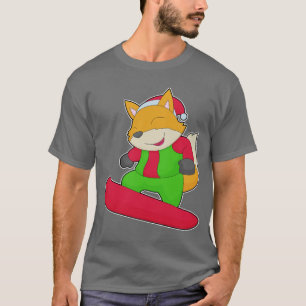 T-shirt Planche à neige Fox Noël