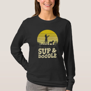 T-shirt Planche à paddle pour chien Sup & Doodle
