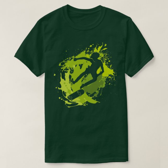 T-shirt planche à roulettes 42 (Design devant)