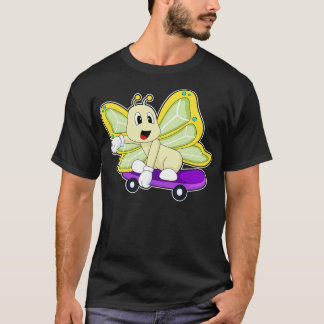 T-shirt Planche à roulettes Butterfly Skater