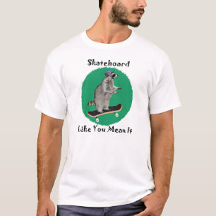 T-shirt Planche à roulettes comme vous moyen il