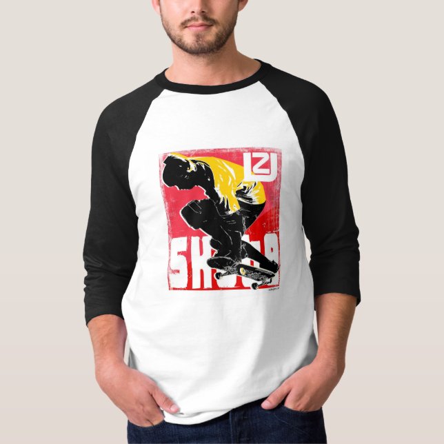 T-shirt planche à roulettes d'uz (Devant)
