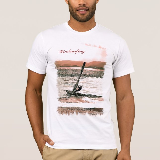 T-SHIRT PLANCHE À VOILE (Devant)