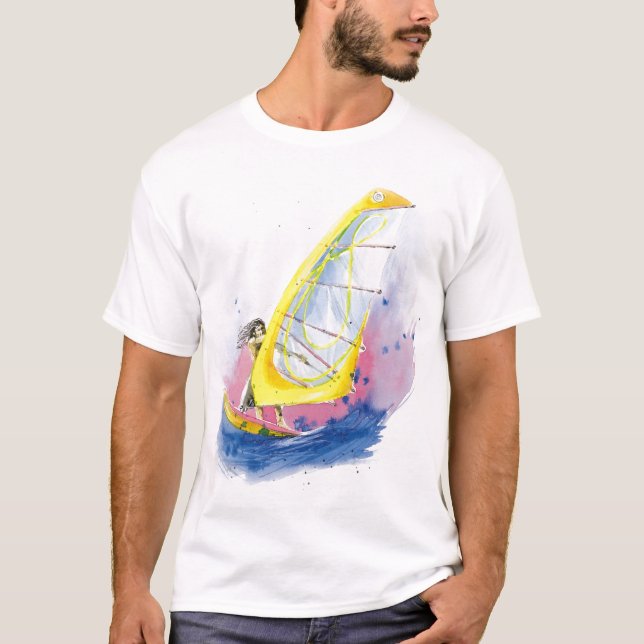 T-shirt Planche à voile (Devant)