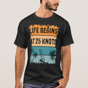 T-shirt Planche À Voile vintage La Vie De Planche À Voile