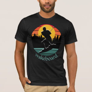T-shirt Planche à Wakeboard Ski Surf