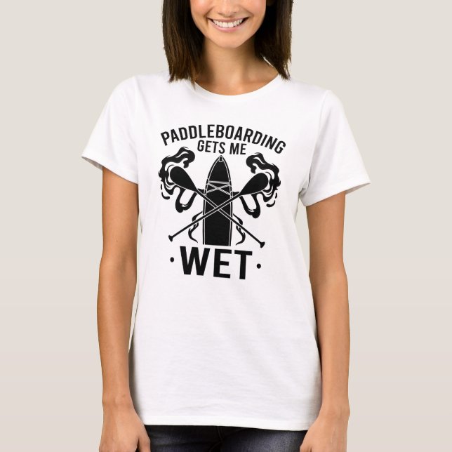 T-shirt Planche de paddle Planche de paddle (Devant)