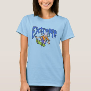 T-shirt Planche de patinage extrême fille