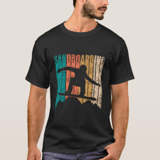 T-shirt Planche de sable Surf des sables Planchiste de sab
