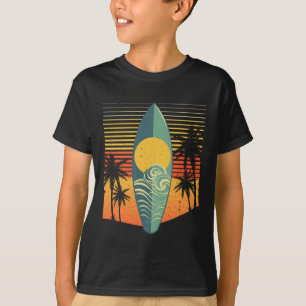 T-shirt Planche de surf cool pour hommes femmes surfeur su