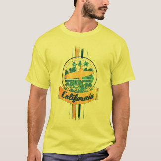 T-shirt Planche de surf de la Californie