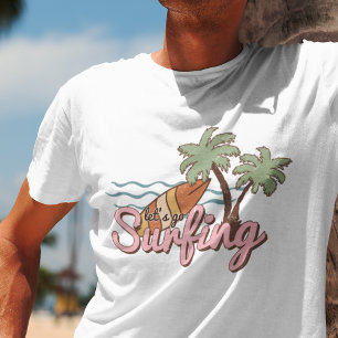 T-shirt Planche de Surf d'été Surfing