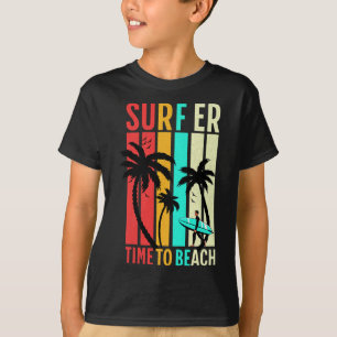 T-shirt Planche de surf rétro drôle surf vintage plage