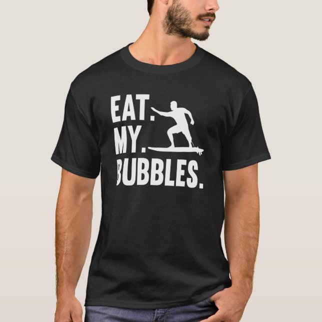 T-shirt Planche de surf Surfant la mer Vagues de plage Sur (Devant)