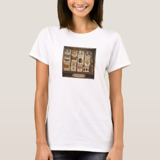 T-shirt Planche graphique de spécimens de papillon et de b