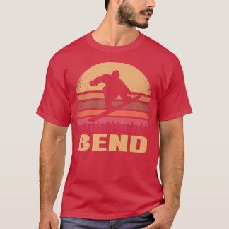 T-shirt Planche Oregon Snowboard Extérieur Vintage OU Rétr