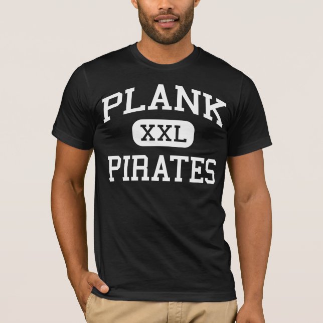 T-shirt Planche - pirates - junior - Oswego l'Illinois (Devant)