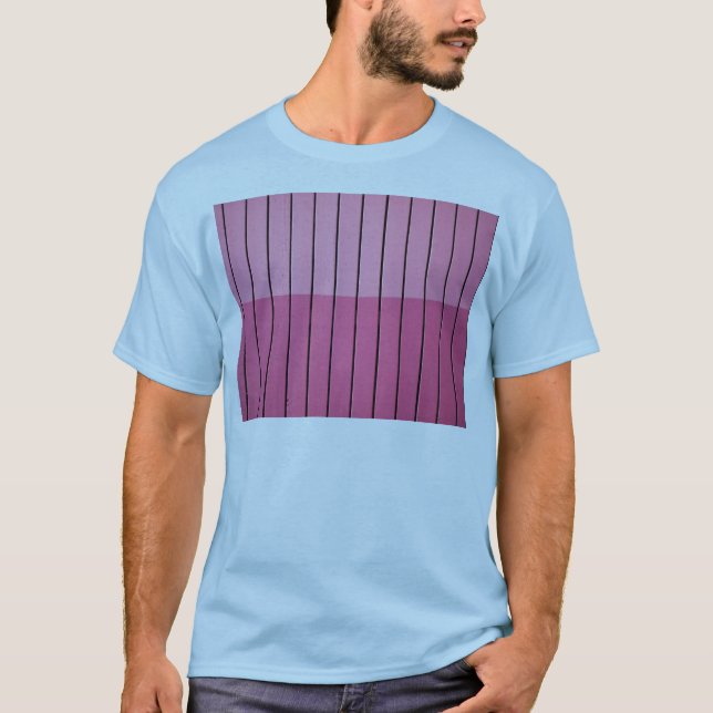 T-shirt planches bicolores (Devant)