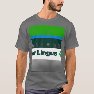 T-shirt Plane Aer Lingus 1980 