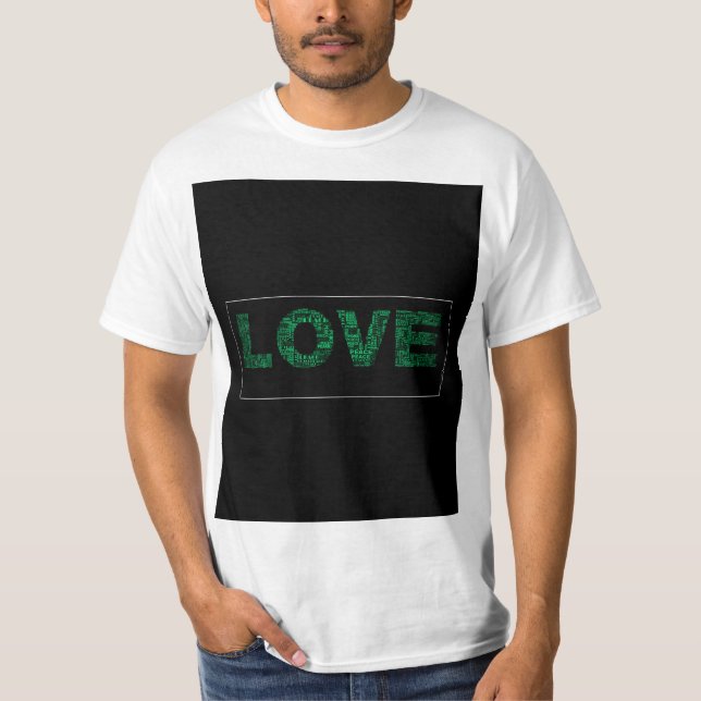 T-shirt "Plane Love" : élégant, confortable (Devant)