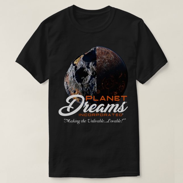 T-shirt Planet Dreams Incorporé (Design devant)