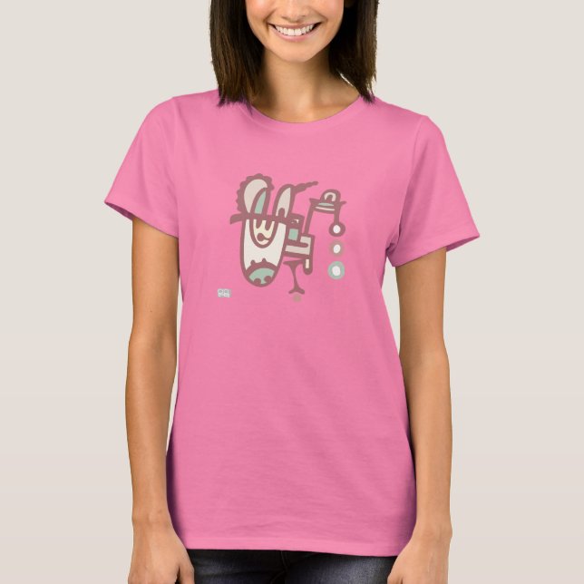 T-shirt Planet Eckma - Rabbit dansant (300) (Devant)