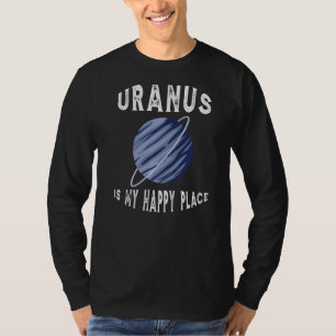 T-shirt Planet Uranus Je T'Aime À L'Uranus Et De Retour