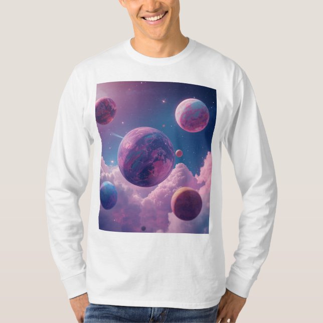 T-shirt planète (Devant)