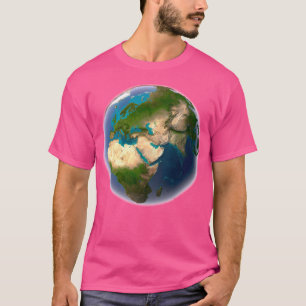 T-shirt Planète Carte du monde de la Terre