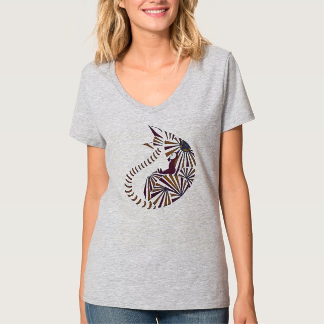 T-shirt Planète chat (Devant)