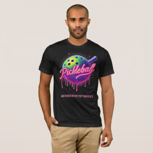T-shirt Planète De Déchirage De Pickleball Mignonne Pour A